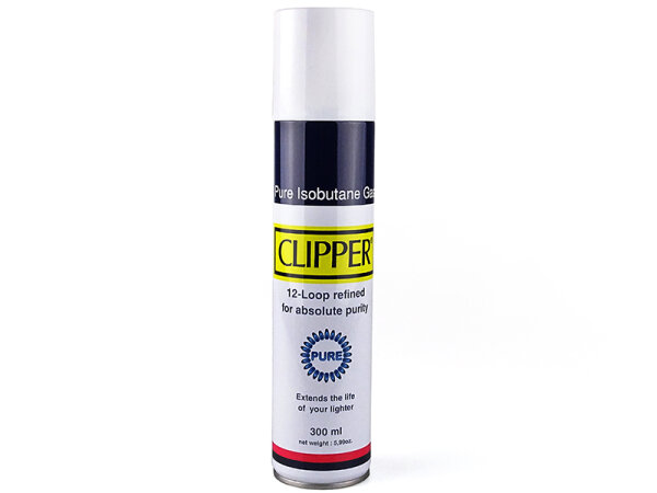 Clipper Gas Pure mit Metall-Ventil, 300ml