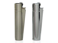 Clipper Metal Large Silver, 12er Display