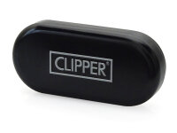 Clipper Metal Jetflame Large  ALL BLACK mit Jet-Flamme, 12er Display