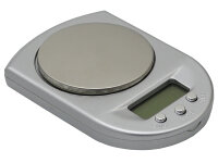 Digitalwaage Blau 500g/0.1g, 105x70x23 mm