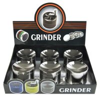 Grinder "Anthrazit" 4-tlg. 5,3x5,4cm