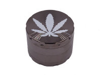 Grinder "Anthrazit-Hanf" 4-tlg. 4,0x5,4cm