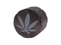 Grinder "Anthrazit-Hanf" 4-tlg. 4,0x5,4cm