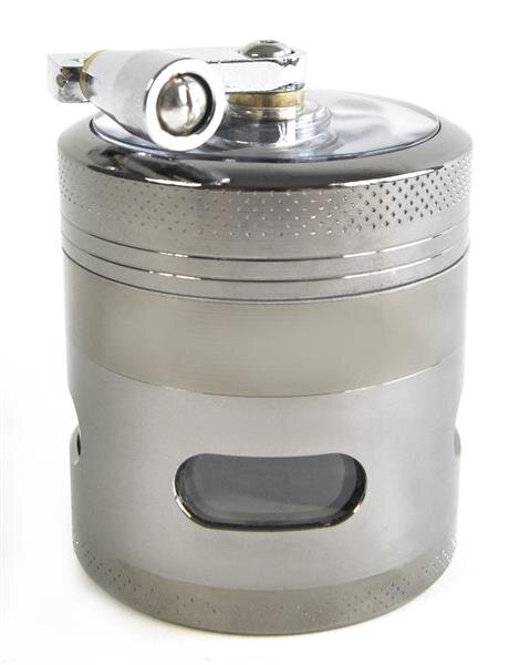 Kurbelgrinder "Anthrazit" 4-tlg. 6,0x5,4cm