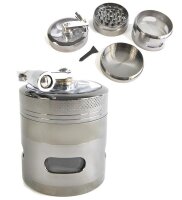 Kurbelgrinder "Anthrazit" 4-tlg. 6,0x5,4cm