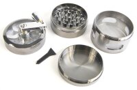 Kurbelgrinder "Anthrazit" 4-tlg. 6,0x5,4cm