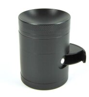 Grinder "Schwarz-Matt" mit Portionierer 4-tlg....
