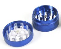 Grinder "Window" (Schwarz, Lila oder Blau) 2-tlg. 28 x 40mm; einzeln