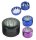 Grinder "Window" (Schwarz, Lila oder Blau) 2-tlg. 28 x 40mm; einzeln