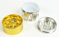 Grinder "Pistolentrommel-Design" 3-tlg. 4,5x4,1cm