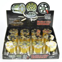 Grinder "Pistolentrommel-Design" 3-tlg. 4,5x4,1cm