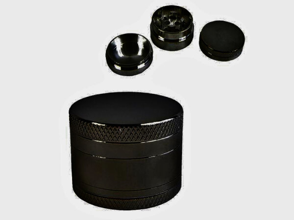 Grinder "Mini" Schwarz, 3-tlg. 2,3x3,0cm