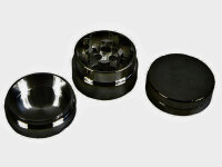 Grinder "Mini" Schwarz, 3-tlg. 2,3x3,0cm