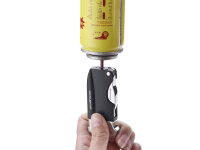 Pfeifenfeuerzeuge "Silver Match" mit Pfeifenbesteck, 6er Display