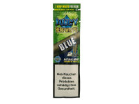 Juicy Blunts Hemp Wraps - BLUE (Blacknblue), 25er Display