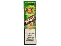 Juicy Blunts Hemp Wraps - MANIC (Mango), 25er Display