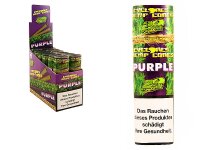 Cyclones Blunts Hemp Cones - PURPLE (Grape), 12x2er Display