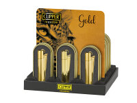 Clipper Metal Large GOLD, 12er Display