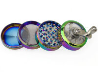 Kurbelgrinder "Rainbow", 4-tlg., 41 x 51 mm