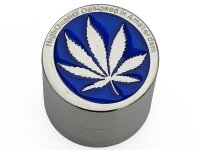 Grinder "Hanfblatt" 4-tlg., 38 x 40 mm, einzeln