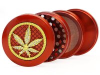 Grinder "Strass" 4-tlg., 37 x 51 mm, einzeln