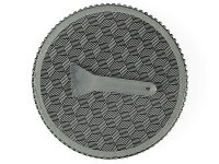 Grinder "Grass Leaf" 4-tlg., Metall, 37 x 51 mm