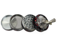 Kurbelgrinder "Skull" 4-tlg., 45 x 50 mm; einzeln