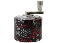 Kurbelgrinder "Skull" 4-tlg., 45 x 50 mm; einzeln
