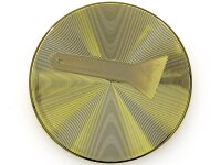 Grinder "Grass Leaf" 4-tlg., gold, 37 x 40 mm