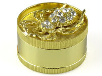 Grinder "Golden Chic" 3-tlg., Gold, 29 x 50 mm; einzeln