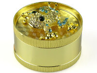 Grinder "Golden Chic" 3-tlg., Gold, 29 x 50 mm; einzeln