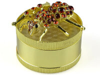 Grinder "Golden Chic" 3-tlg., Gold, 29 x 50 mm; einzeln
