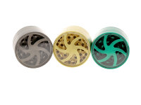 Grinder "Spiral Star" 4-tlg., 37 x 50 mm,3-fach...