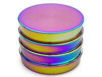 Grinder "Pagoda" 4-tlg., farbig sort., 38,5 x 52 mm; einzeln