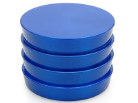 Grinder "Pagoda" 4-tlg., farbig sort., 38,5 x 52 mm; einzeln