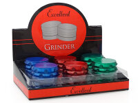 Grinder "Furrow", 3-tlg., 30 x 55 mm; einzeln