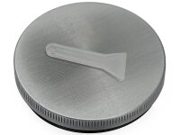 Grinder Hanfblatt mit Stein, 35 x 51 mm; einzeln