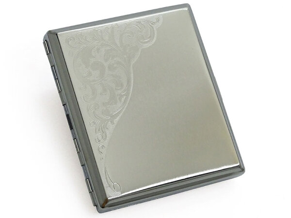 Zigarettenetui "Classic" für 20 Zig., mit Spange, 8er Display