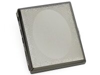 Zigarettenetui "Barock Metall" für 20 Zig., mit Spange, 8er Display