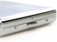 Zigarettenetui "Classic Metall" für 20 Zig., mit Spange, 12er Display