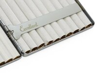 Zigarettenetui "Classic Metall" für 20 Zig., mit Spange, 12er Display