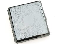 Zigarettenetui "Classic Metall" für 20 Zig., mit Spange, 12er Display
