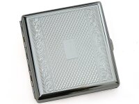 Zigarettenetui "Classic Metall" für 20 Zig., mit Spange, 12er Display