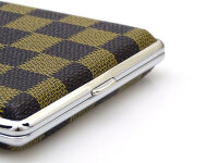 Zigarettenetui "Quarree" für 20 Zig. mit Spange, 12er Display