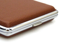 Zigarettenetui "Gentleman" für 20 Zig., mit Gummiband, 12er Display