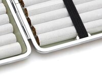 Zigarettenetui "Camouflage" für 20 Zig., mit Gummiband, 12er Display