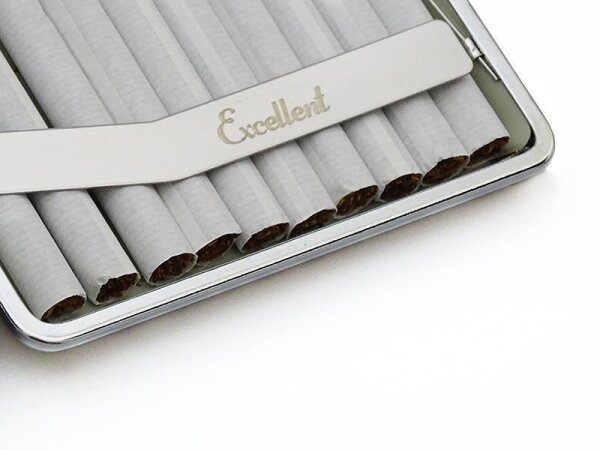 Zigarettenetui "Camouflage" für 20 Zig., mit Spange, 12er Display