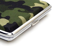 Zigarettenetui "Camouflage" für 20 Zig., mit Spange, 12er Display