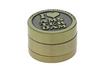 Grinder "Dutch Dream" 3-tlg., 3-farbig sortiert, Ø 2,95 cm; Höhe 2 cm; einzeln