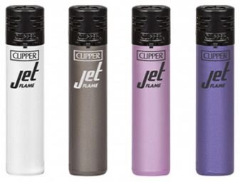 Clipper Jet Flame Large CRYSTAL #6, 48er Display